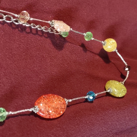 💎 Multicolored beaded necklace - Picture 2 of 8
